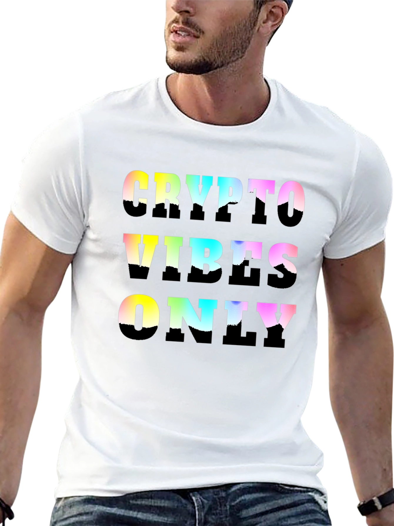 Crypto Vibes Only T-Shirt - Graphic Tee