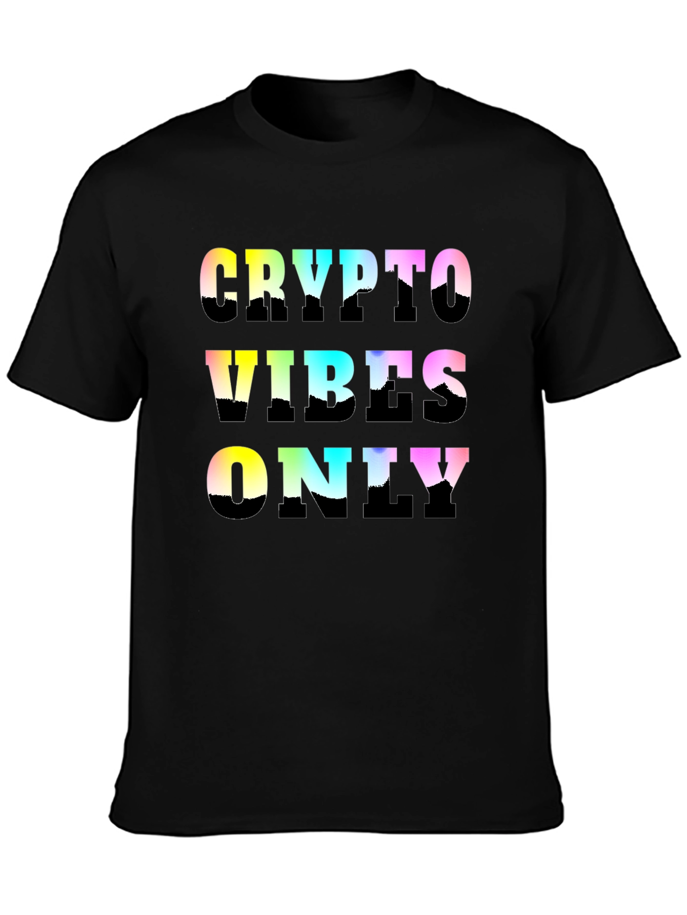 Crypto Vibes Only T-Shirt - Graphic Tee