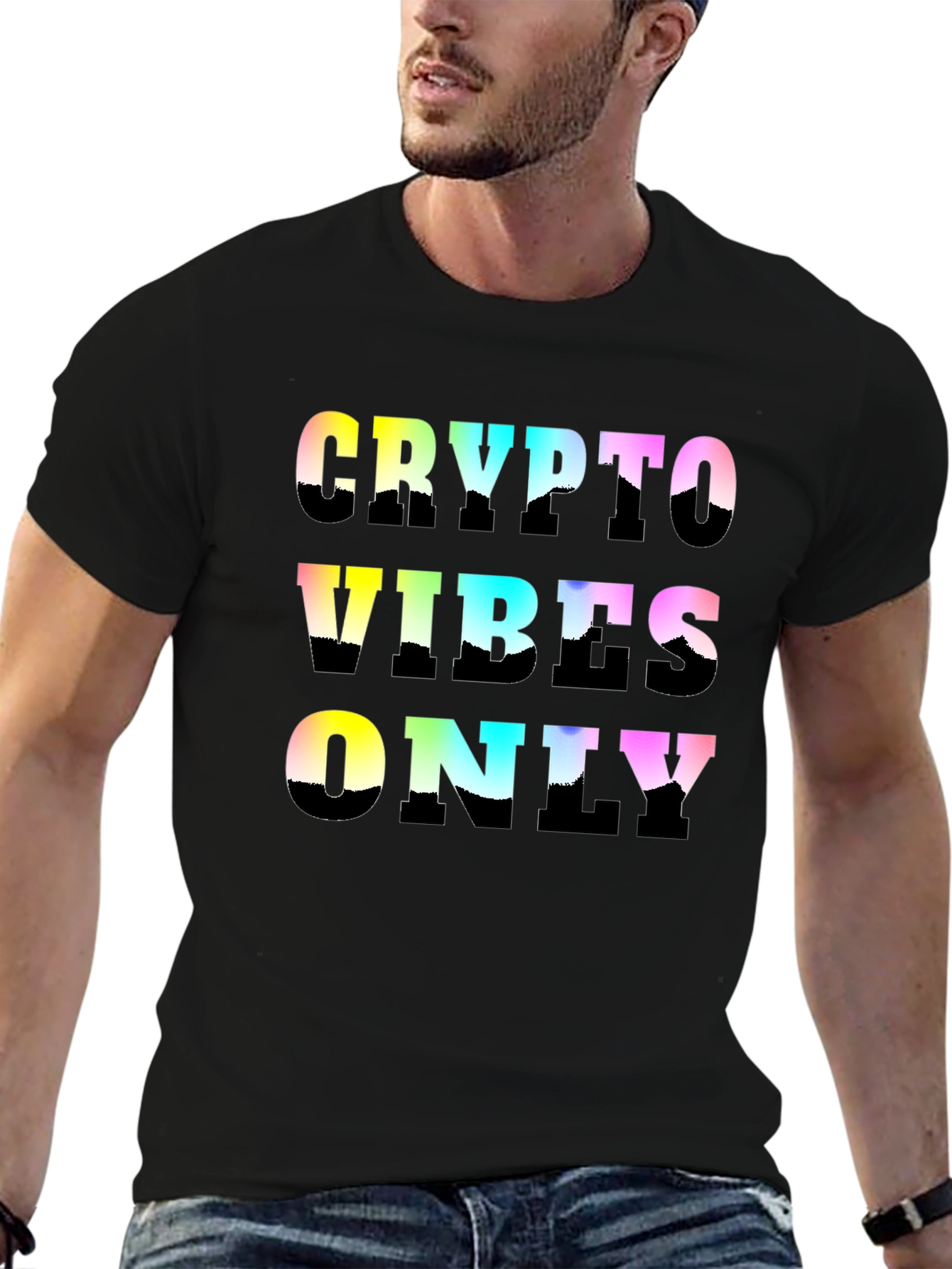 Crypto Vibes Only T-Shirt - Graphic Tee