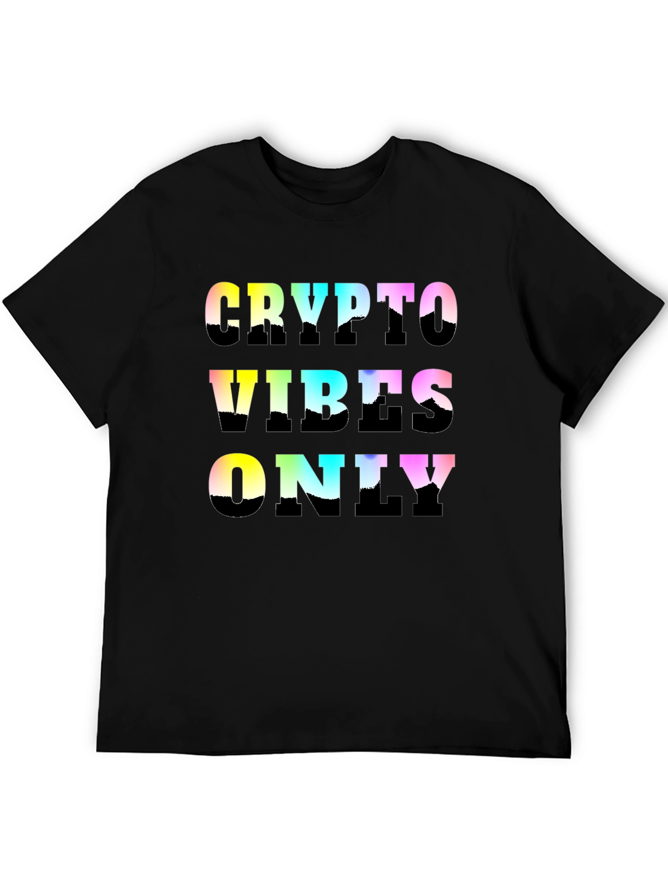 Crypto Vibes Only T-Shirt - Graphic Tee