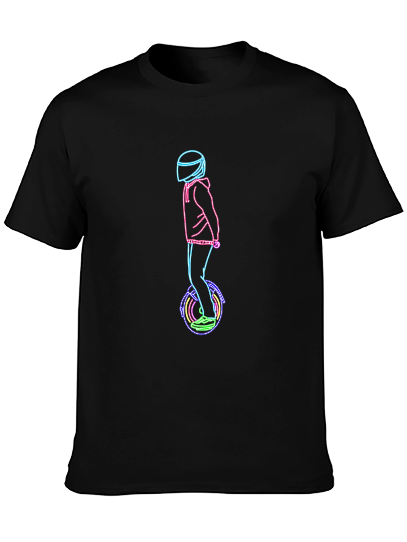 Neon Rider T-Shirt - Unique Graphic Tee