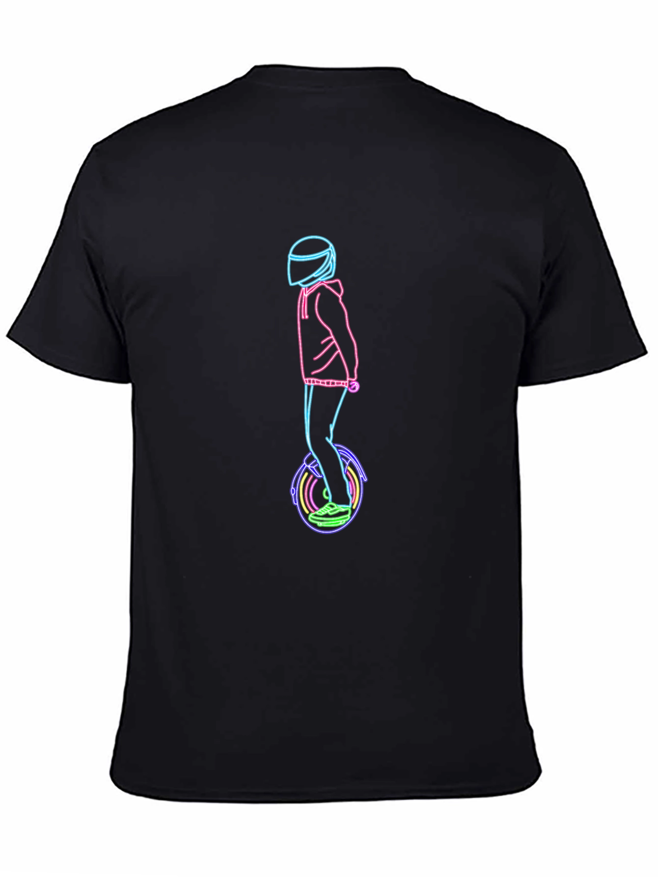 Neon Rider T-Shirt - Unique Graphic Tee