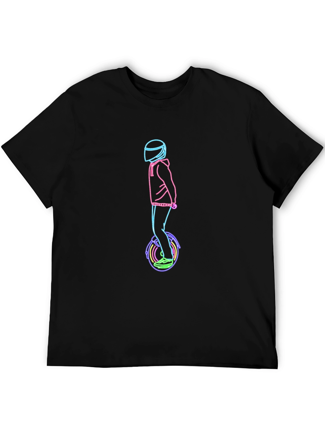 Neon Rider T-Shirt - Unique Graphic Tee