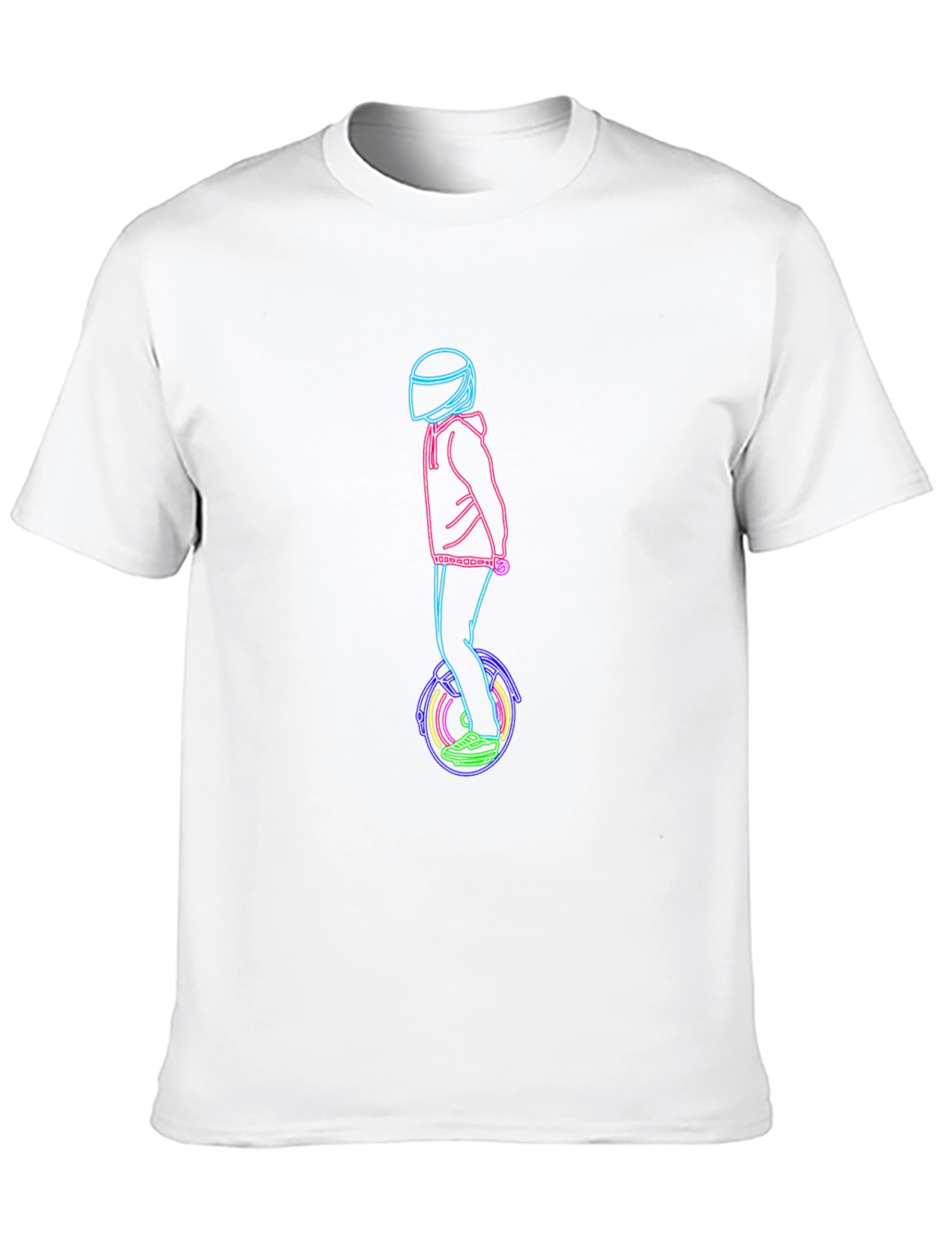 Neon Rider T-Shirt - Unique Graphic Tee