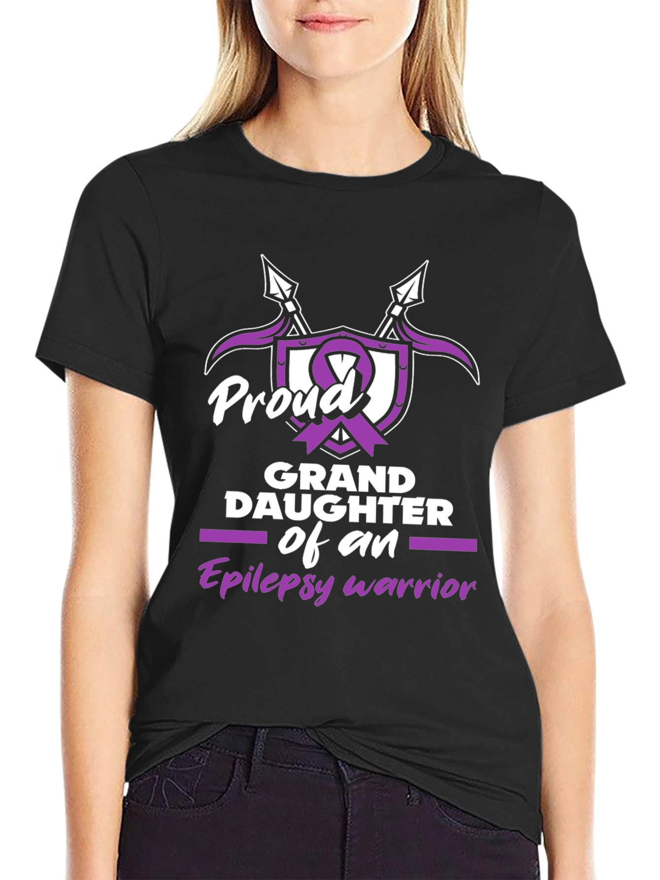 Proud Granddaughter Epilepsy Awareness T-Shirt