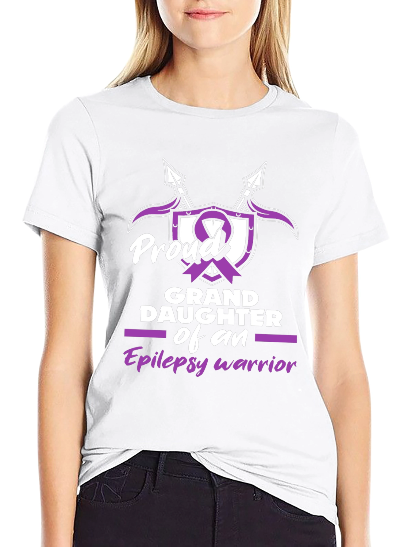 Proud Granddaughter Epilepsy Awareness T-Shirt