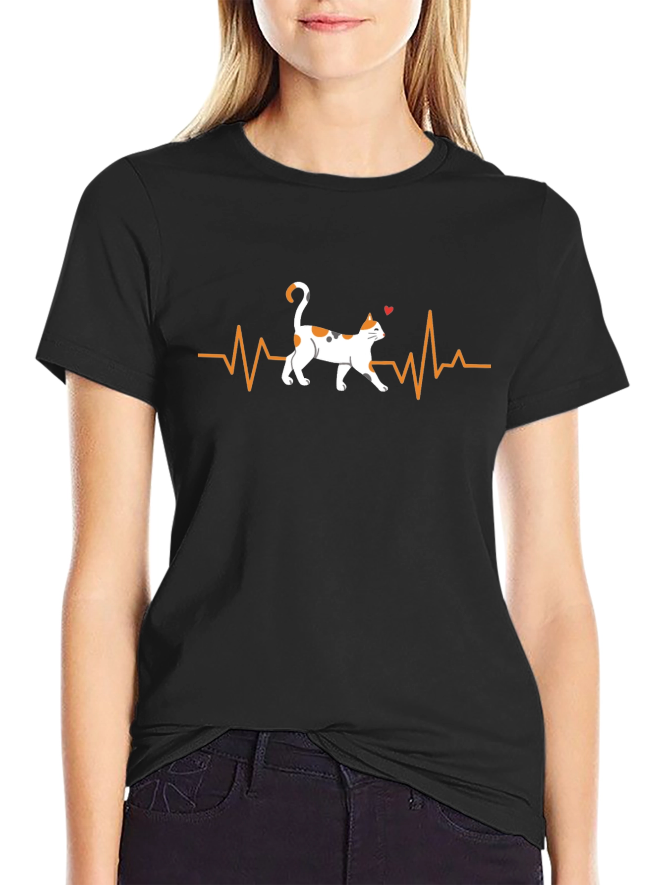 Cat Heartbeat T-Shirt