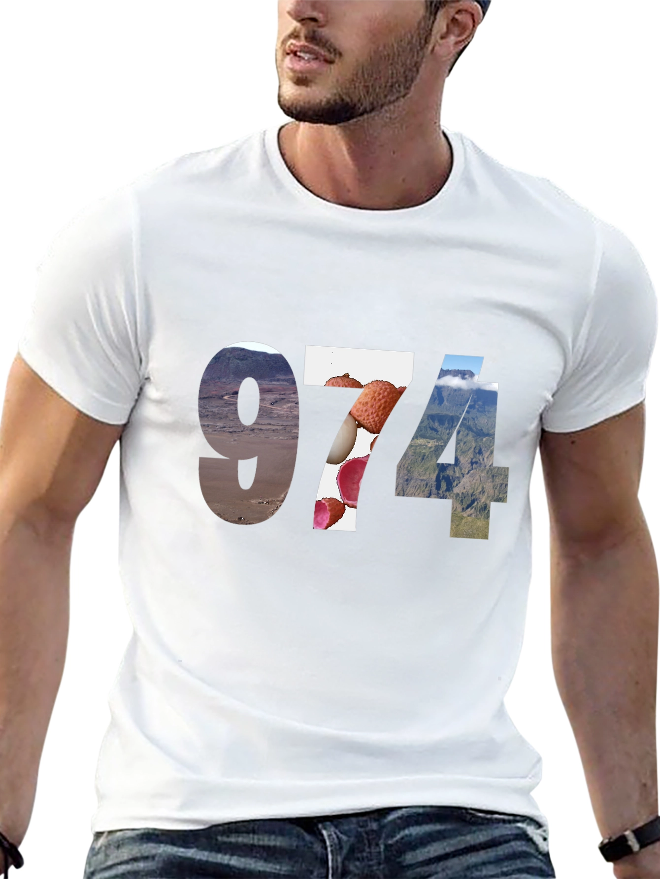 974 Island Graphic Tee - Black