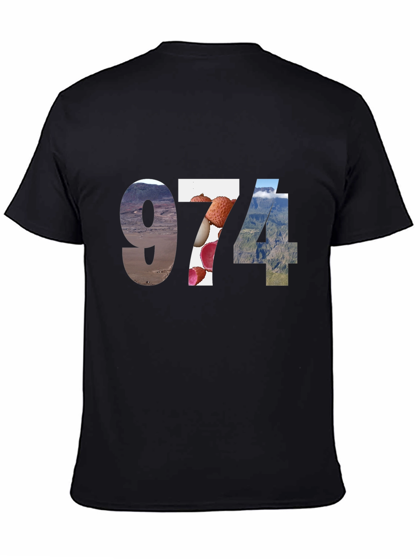 974 Island Graphic Tee - Black