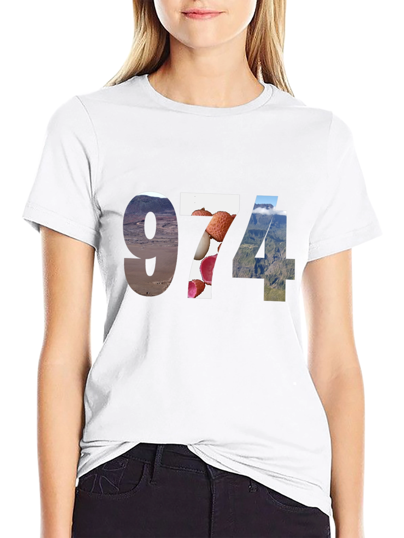 974 Island Graphic Tee - Black