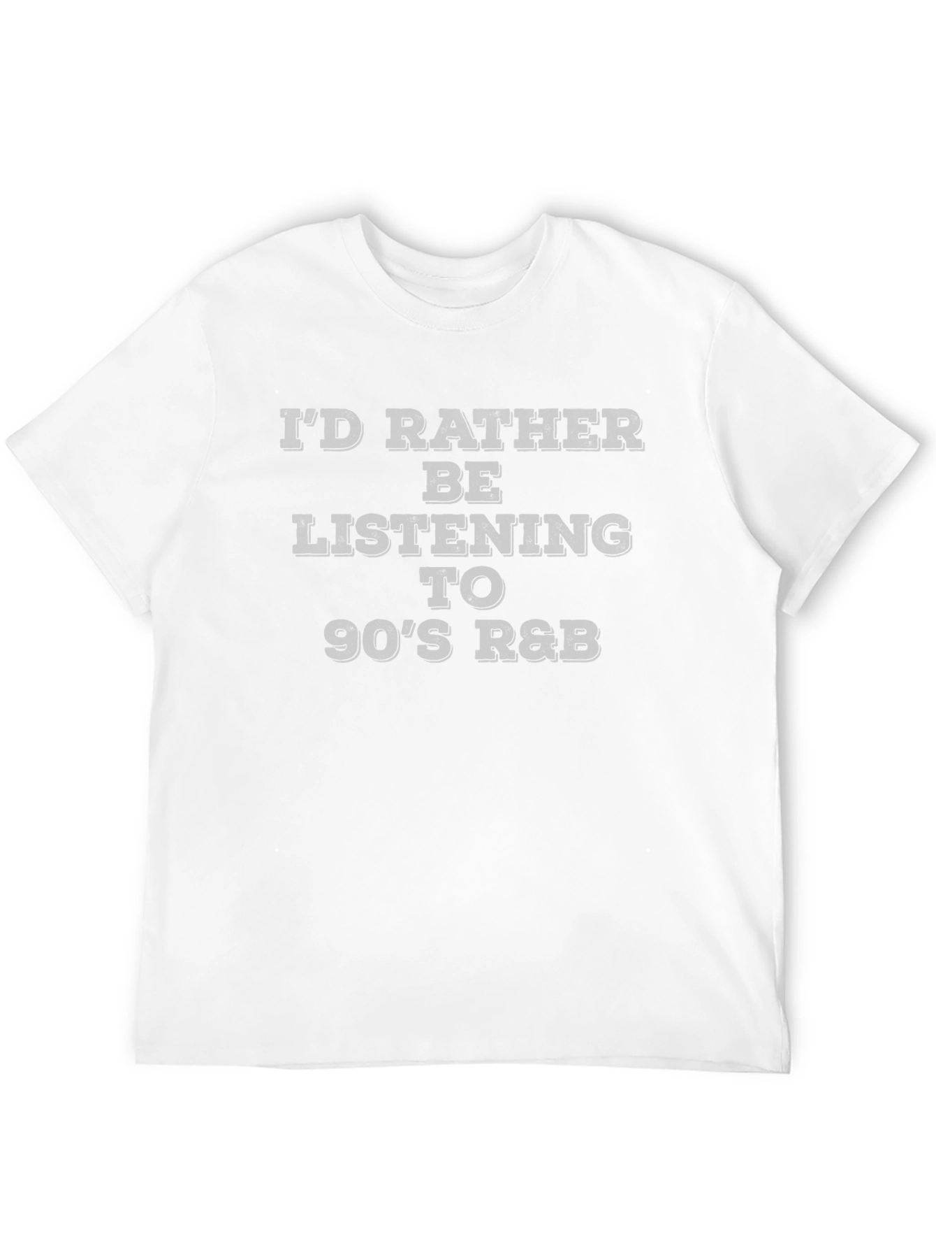 90s R&B Lover Black T-Shirt