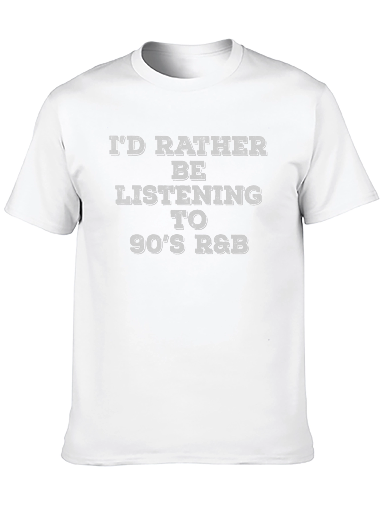 90s R&B Lover Black T-Shirt