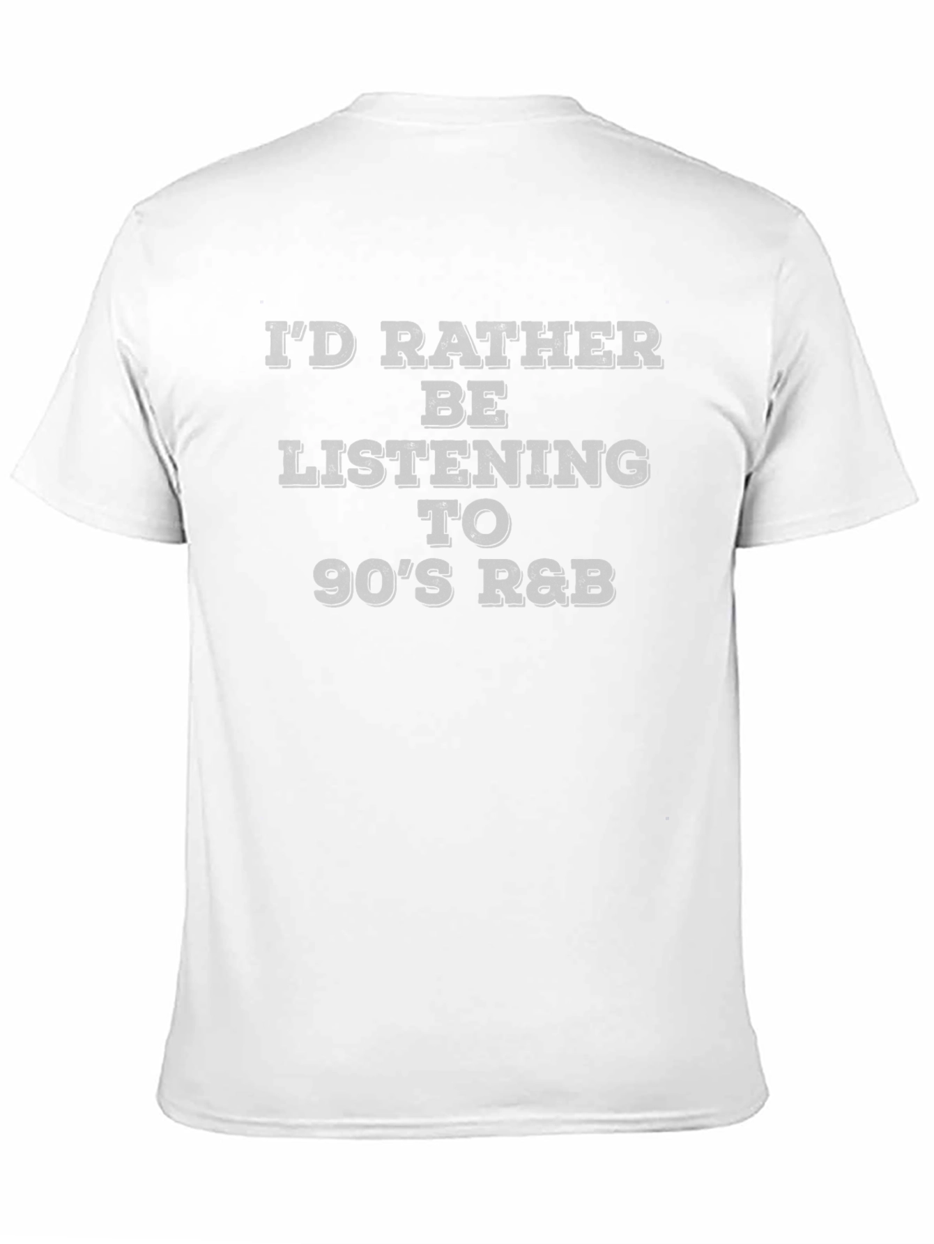90s R&B Lover Black T-Shirt