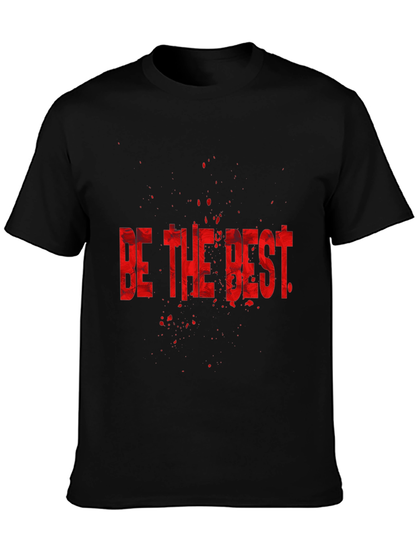 Be The Best Graphic Tee - Stylish Black T-Shirt