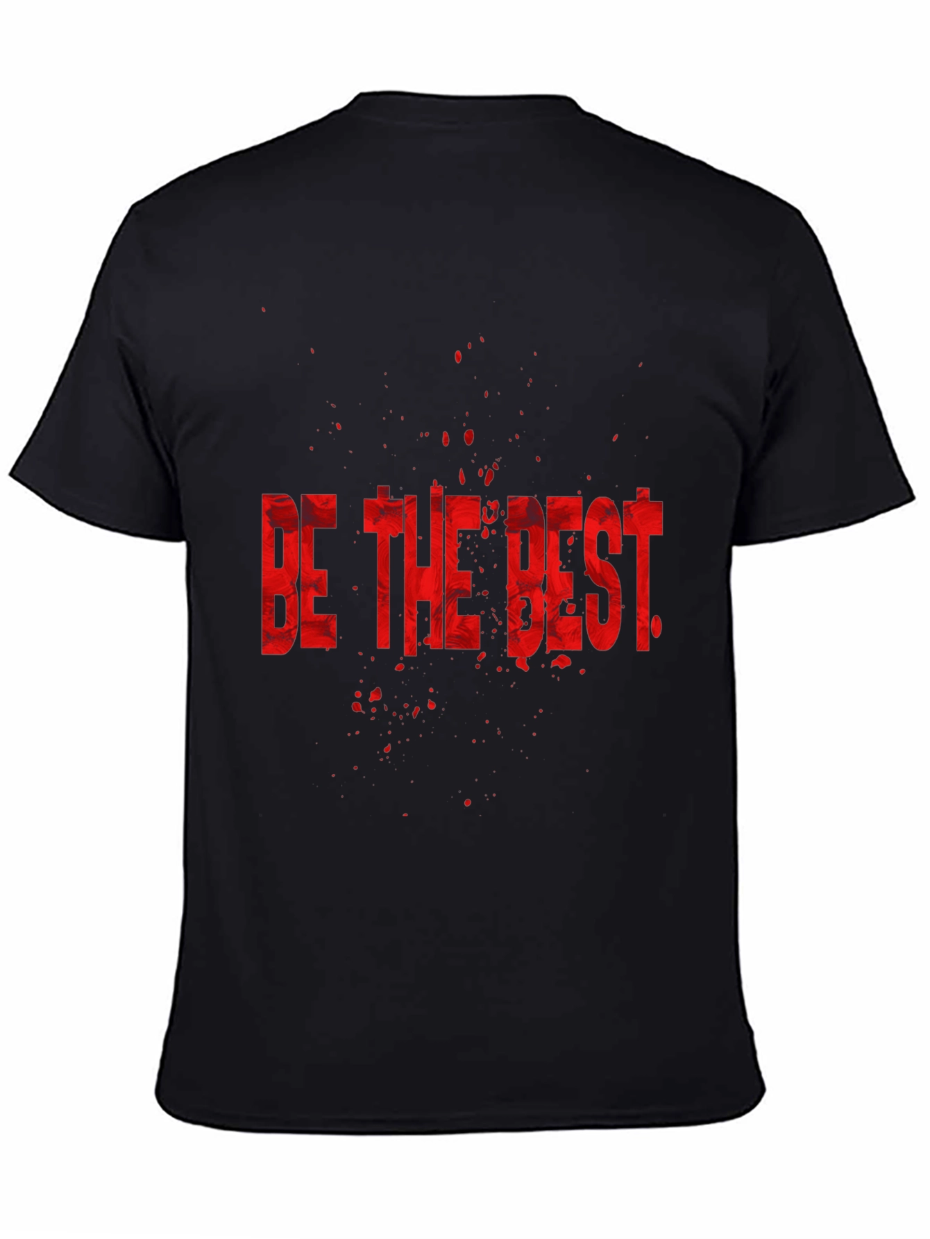 Be The Best Graphic Tee - Stylish Black T-Shirt
