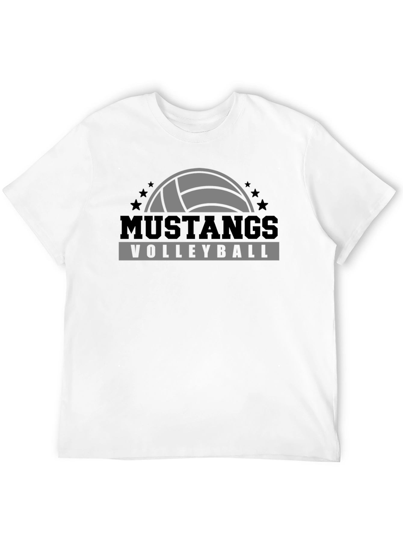 Mustangs Volleyball Graphic T-Shirt