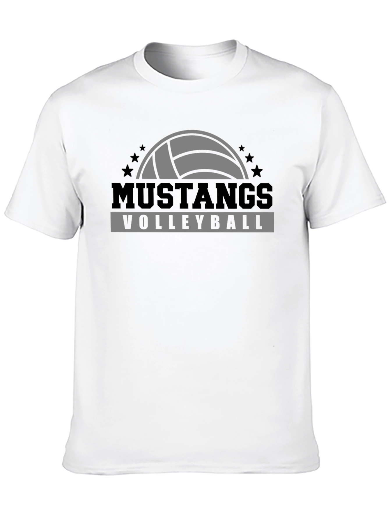 Mustangs Volleyball Graphic T-Shirt