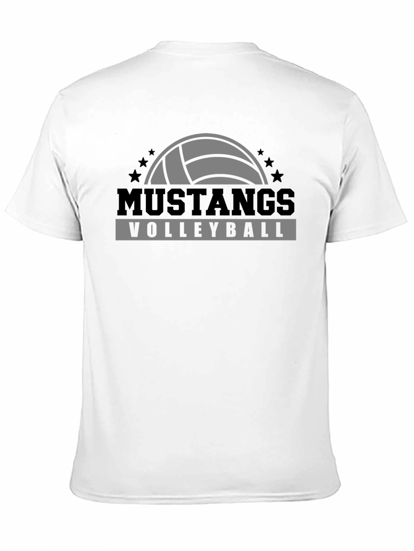 Mustangs Volleyball Graphic T-Shirt