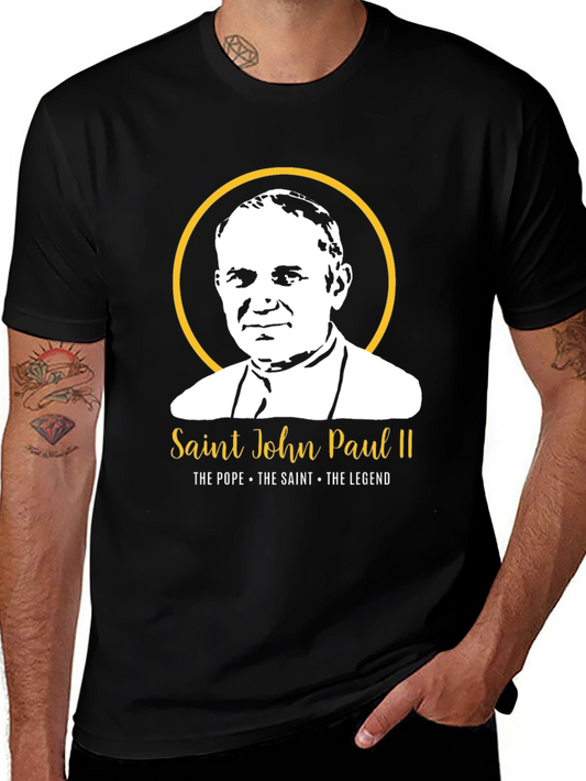 Saint John Paul II T-Shirt - The Pope The Saint The Legend