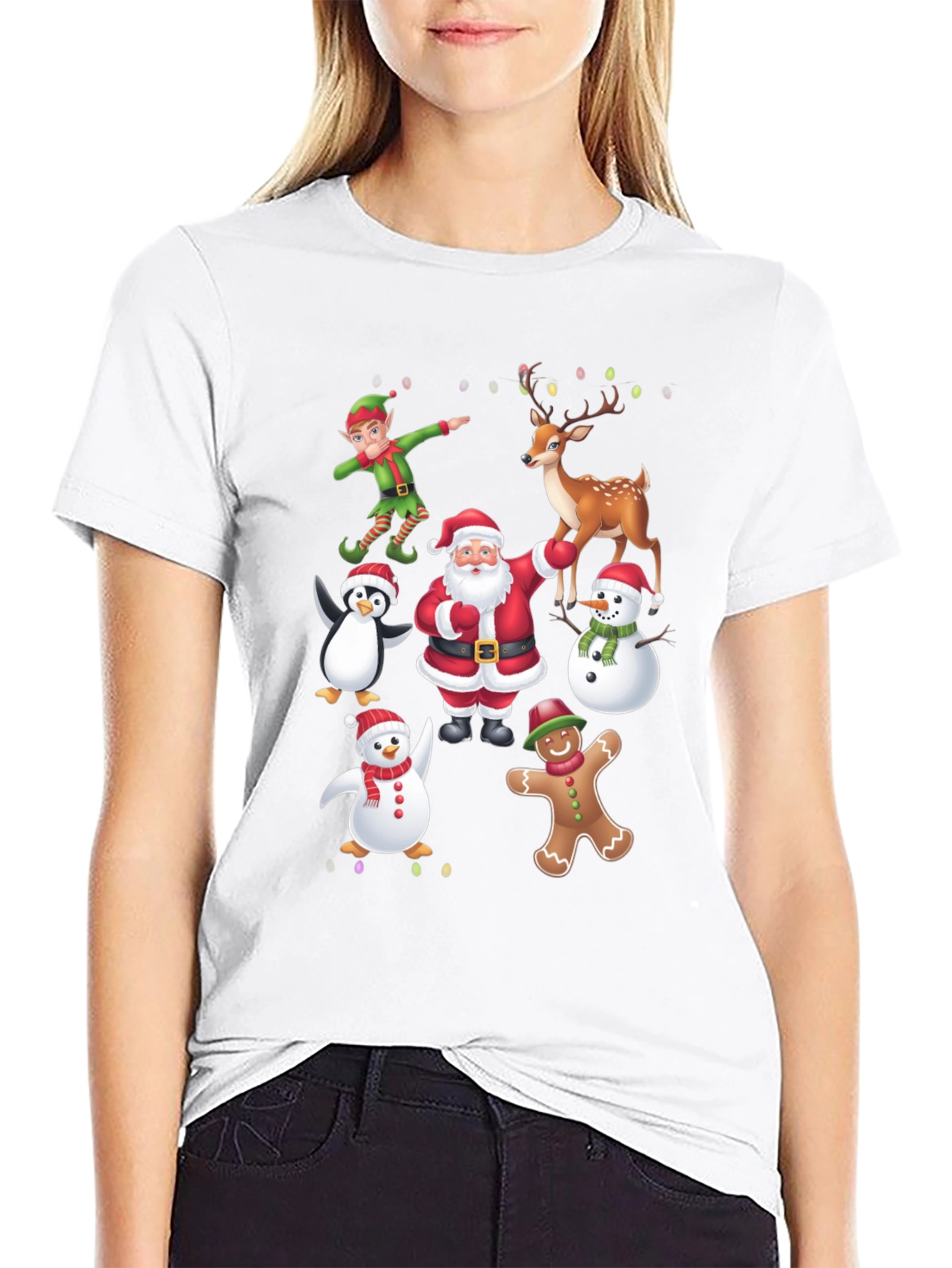 Festive Christmas Character T-Shirt
