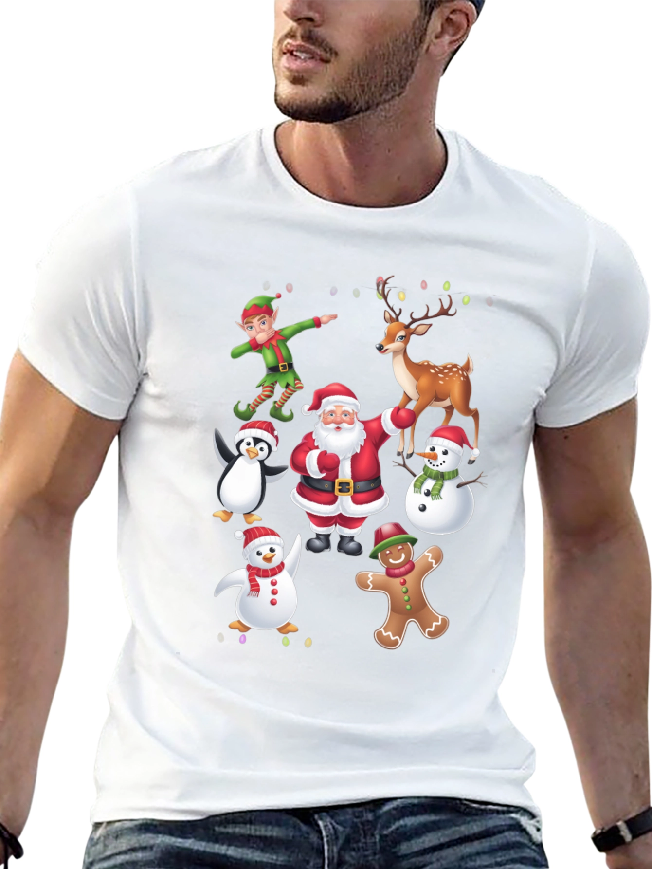 Festive Christmas Character T-Shirt