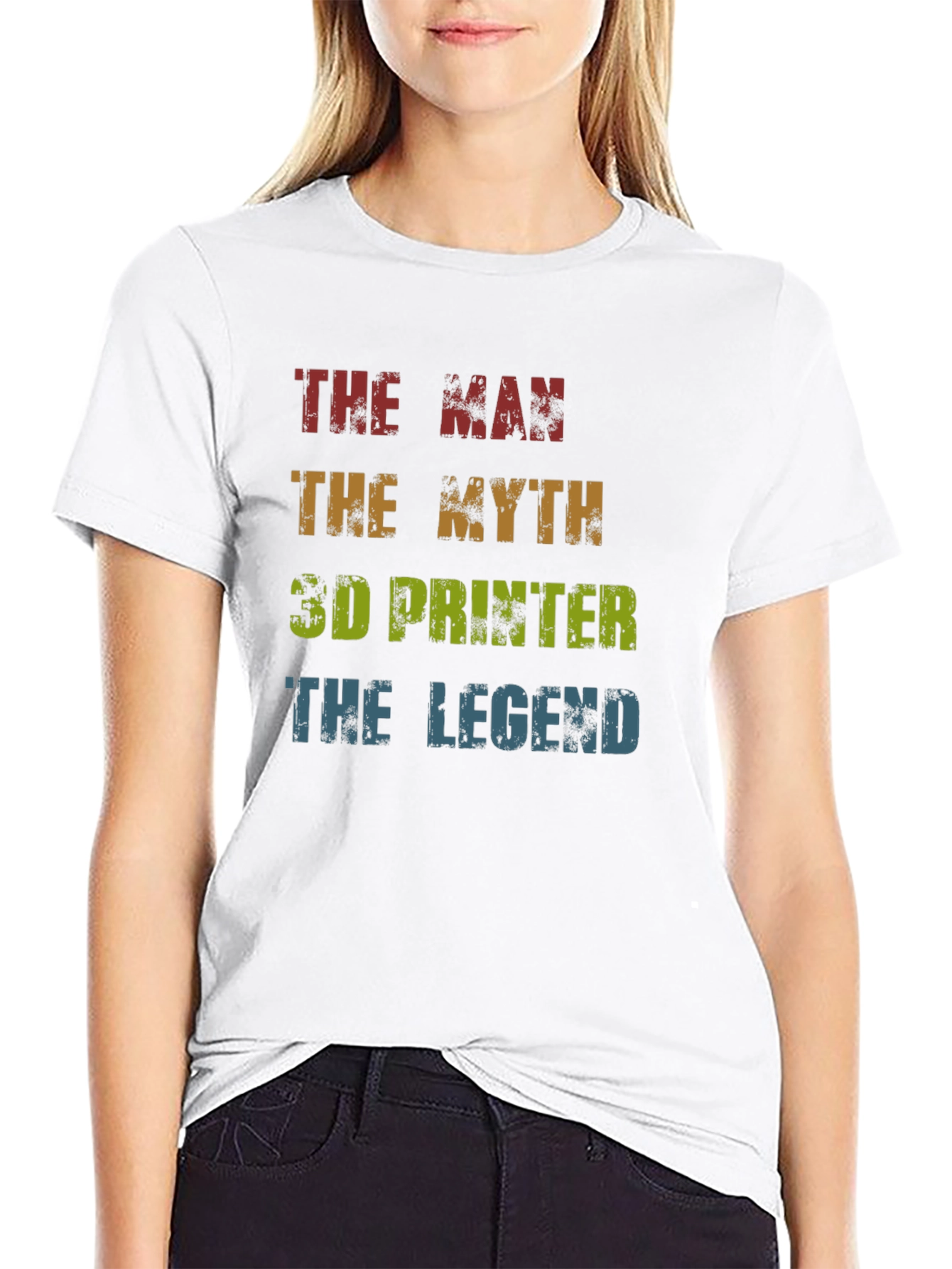 3D Printer Legend T-Shirt: Man Myth Legend