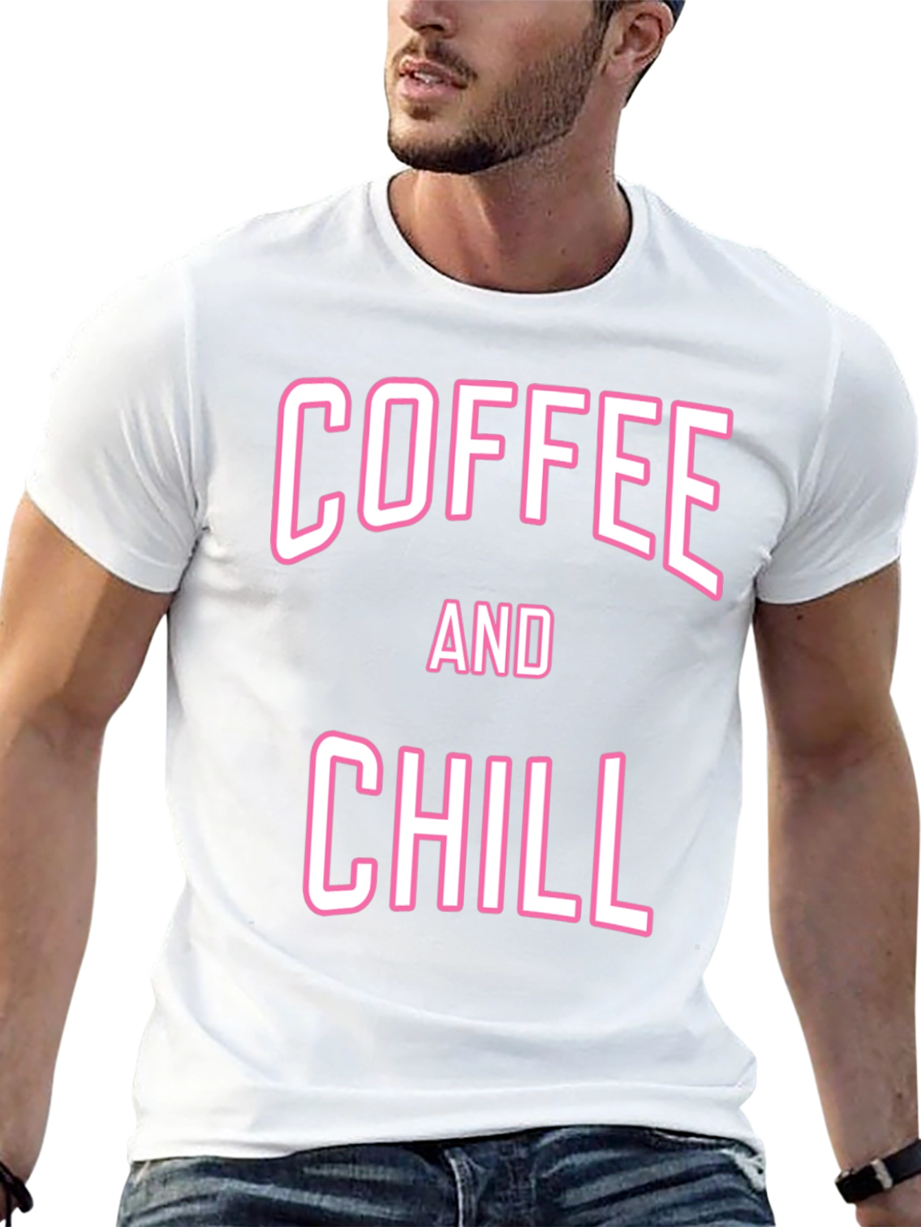 Coffee and Chill Graphic T-Shirt