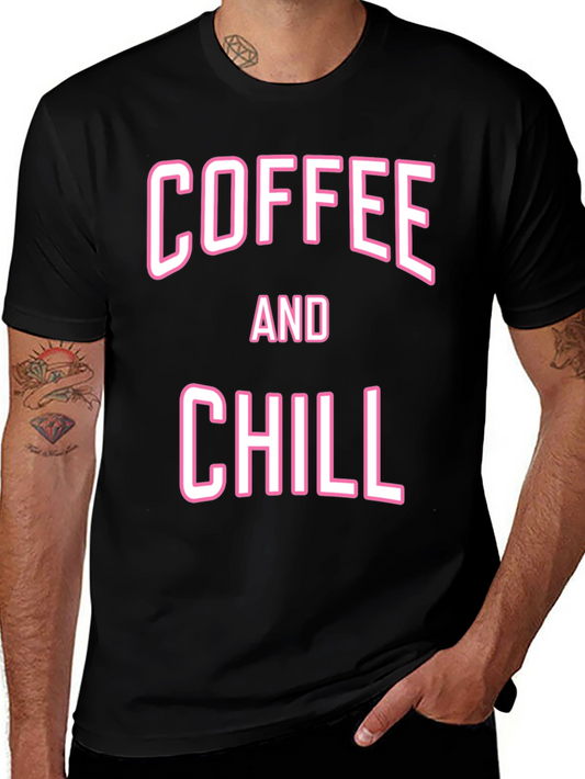 Coffee and Chill Graphic T-Shirt