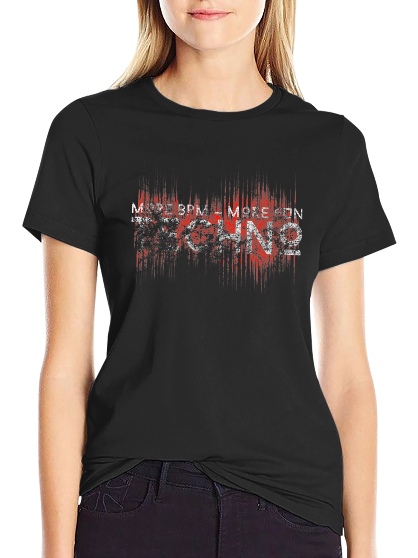 More BPM More Fun Techno Graphic T-Shirt