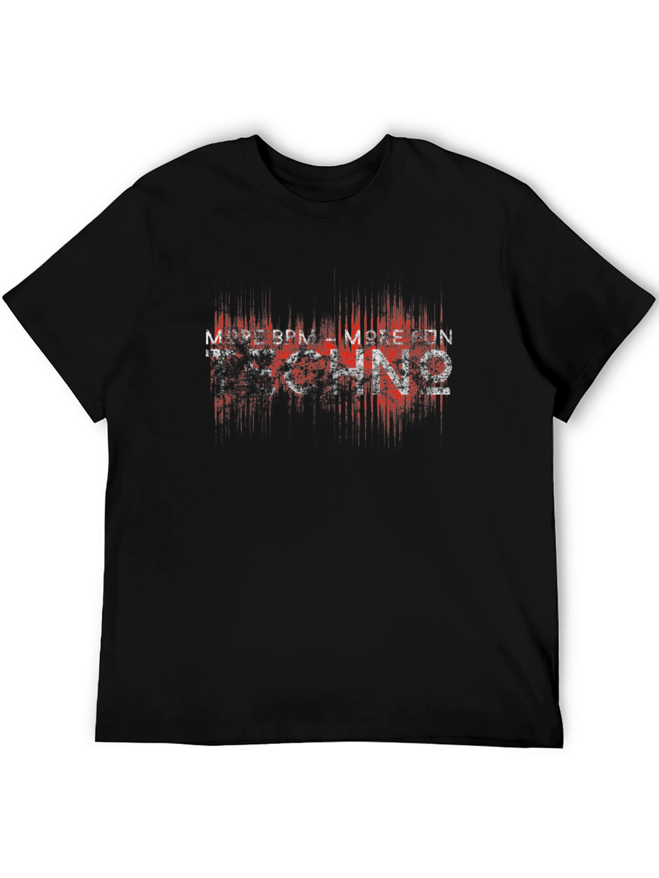 More BPM More Fun Techno Graphic T-Shirt