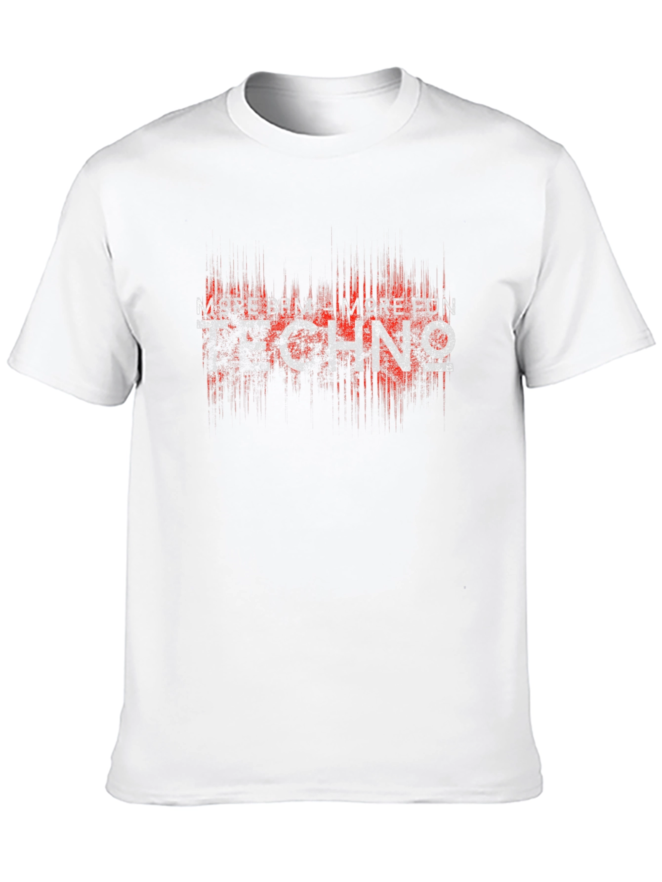 More BPM More Fun Techno Graphic T-Shirt