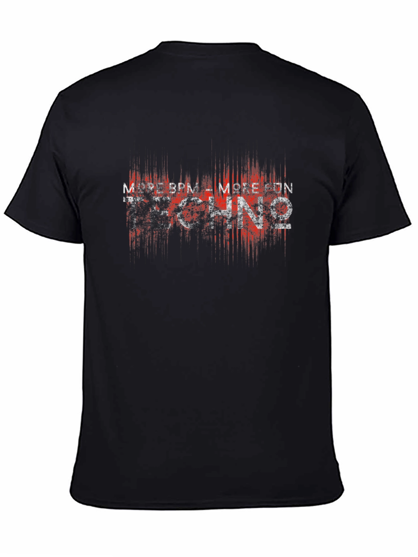 More BPM More Fun Techno Graphic T-Shirt