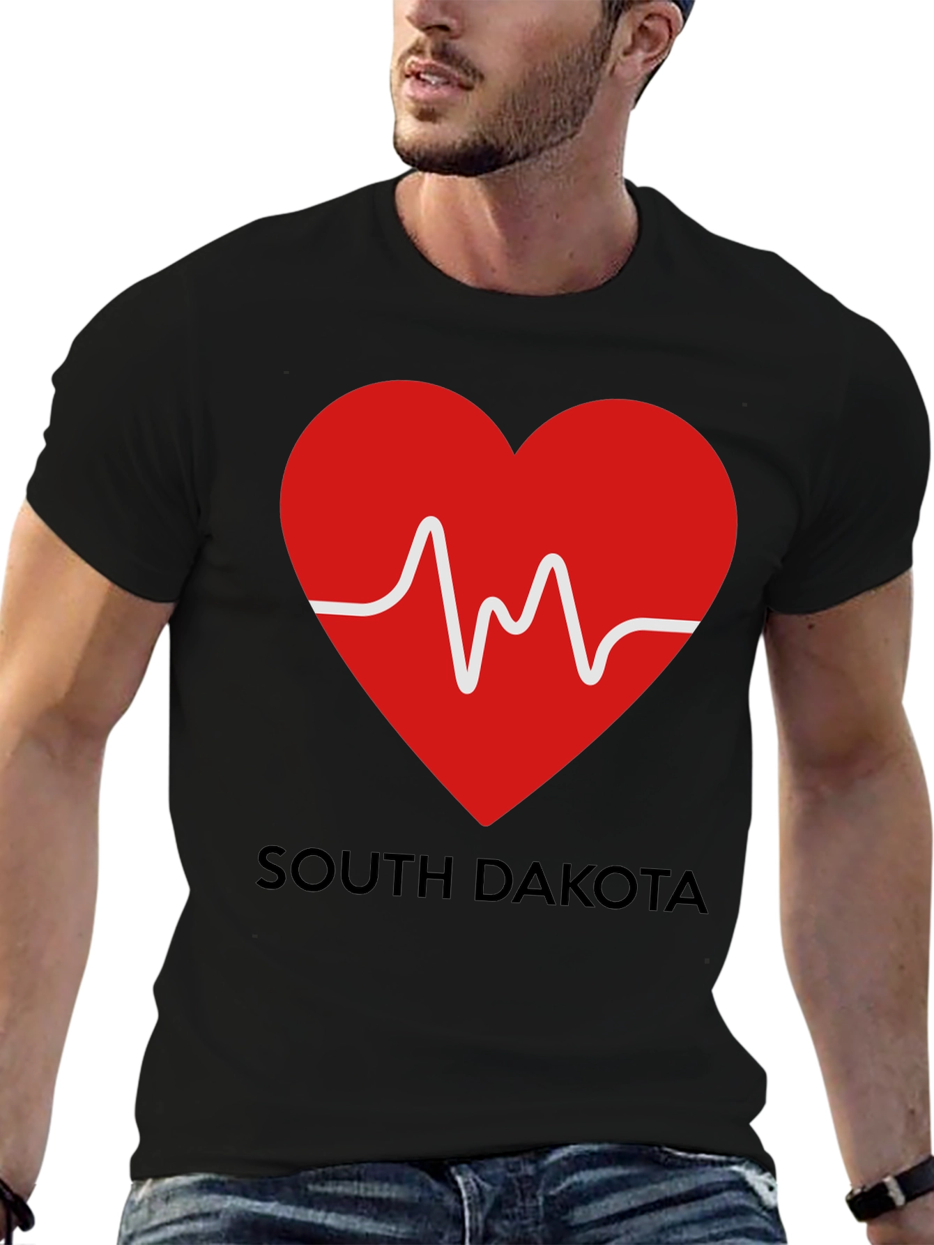 South Dakota Heartbeat T-Shirt