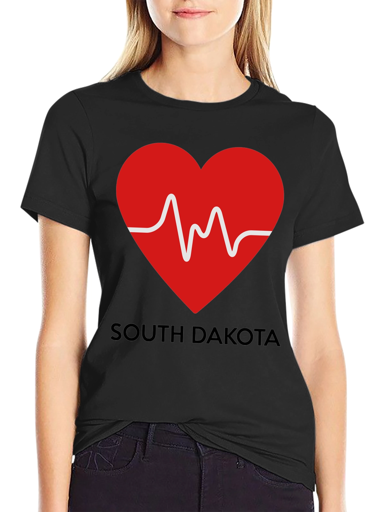 South Dakota Heartbeat T-Shirt