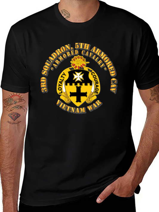 3rd Squadron 5th Armored Cavalry Vietnam War T-Shirt
