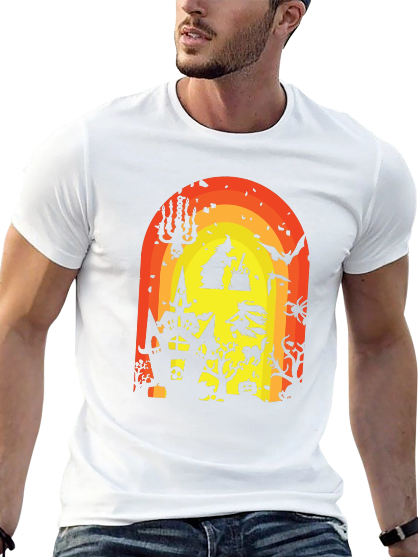 Halloween Graphic Tee - Spooky Season Style!
