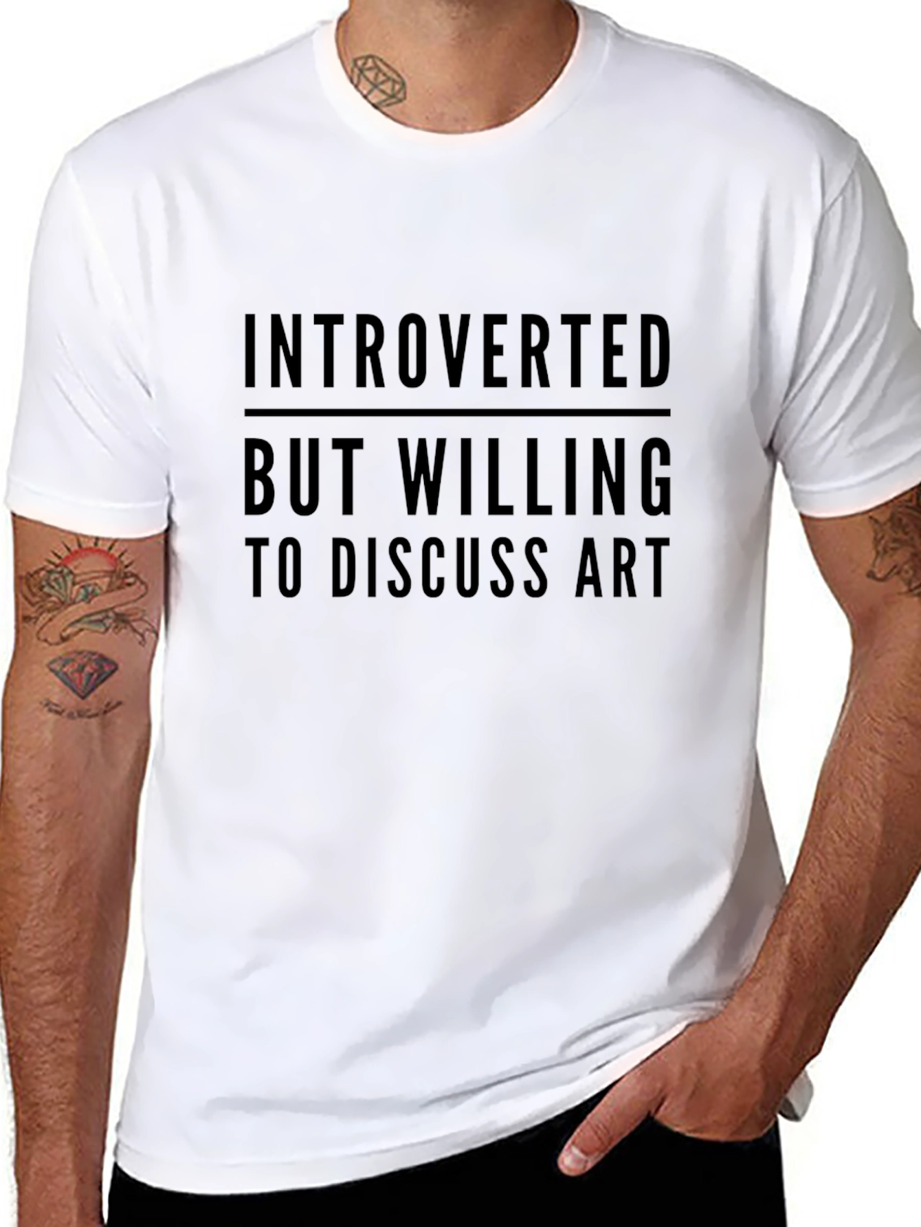Introverted Art Lover T-Shirt