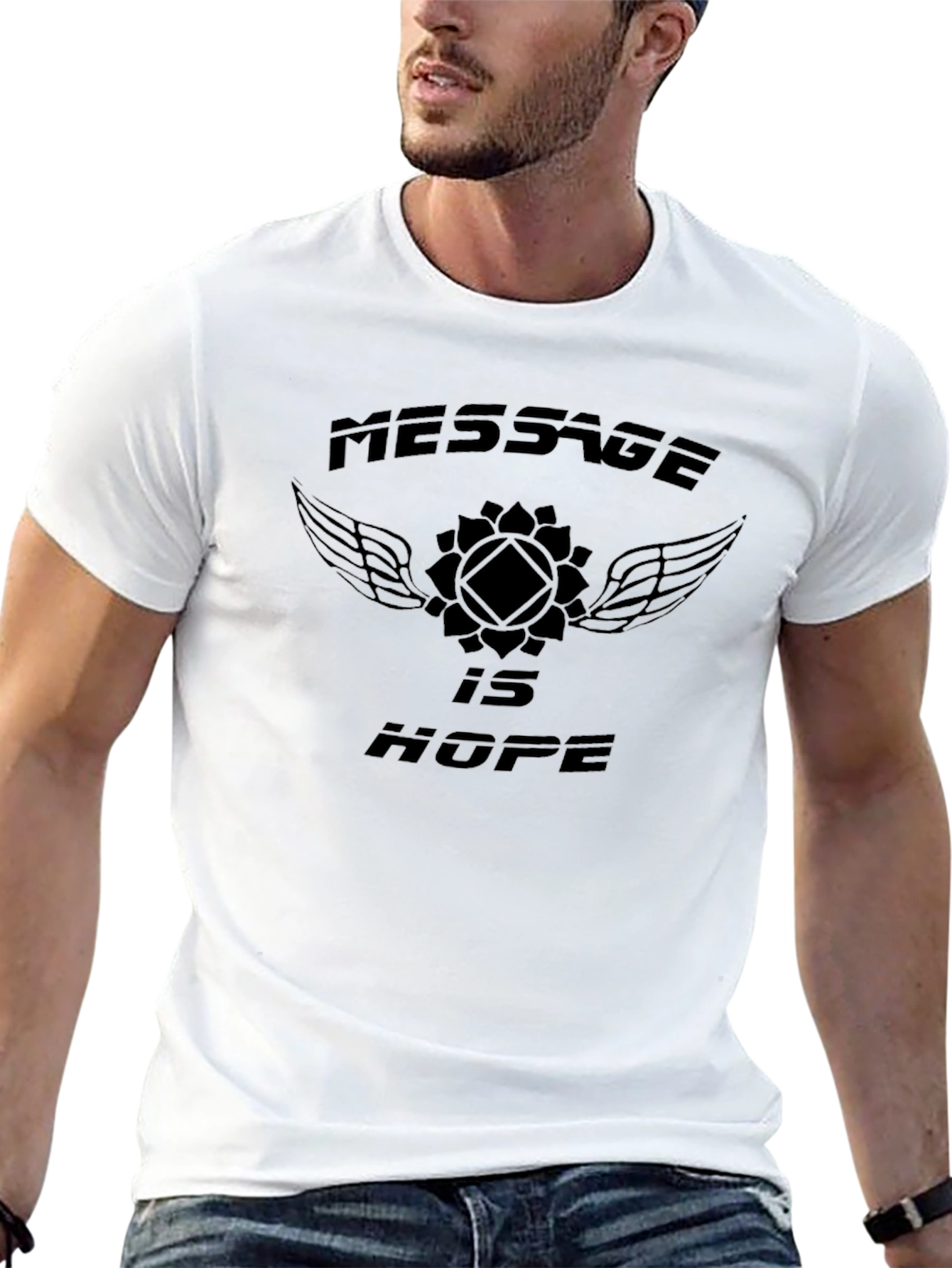 Message is Hope Graphic T-Shirt