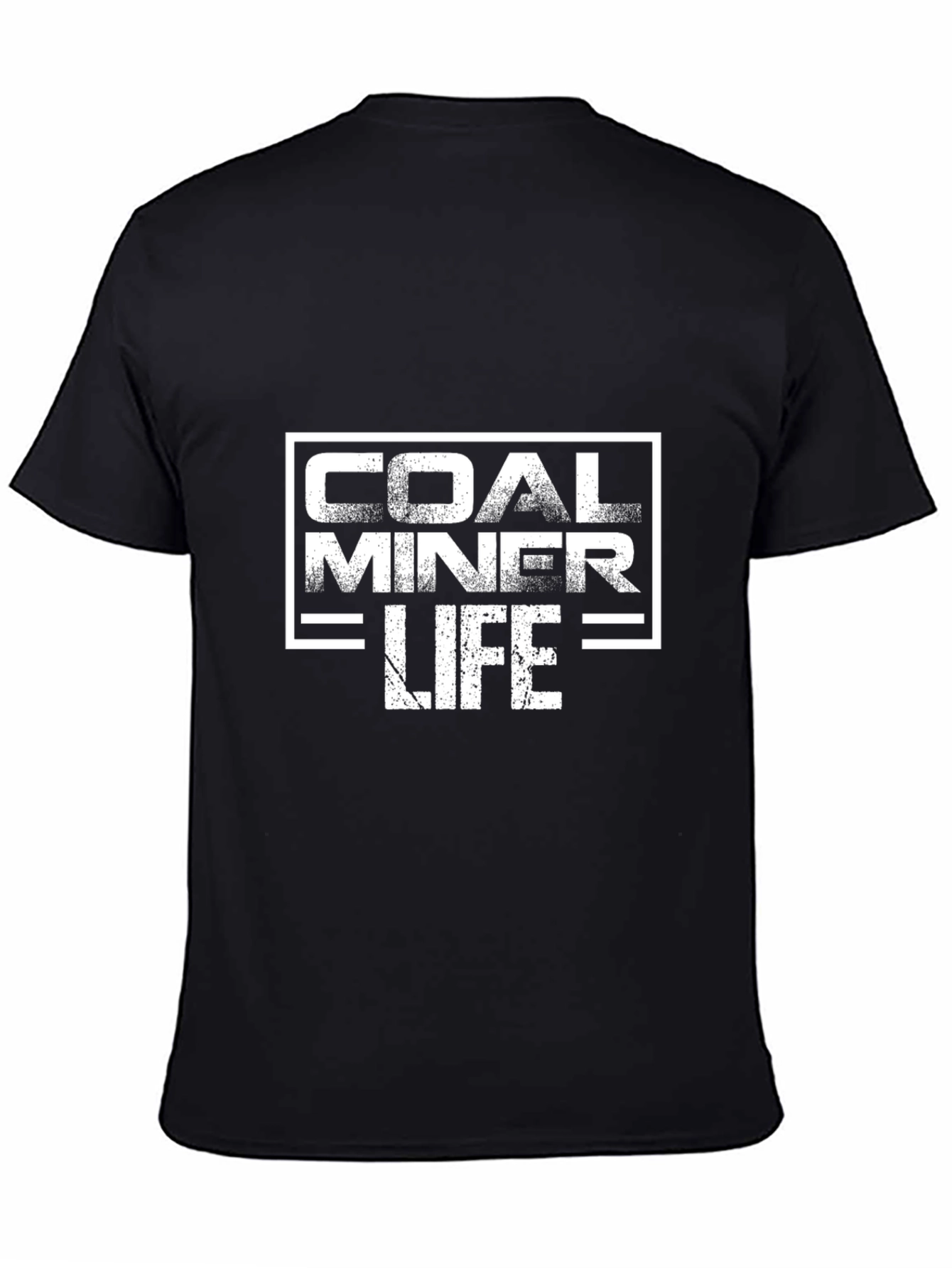 Coal Miner Life T-Shirt - Black Graphic Tee