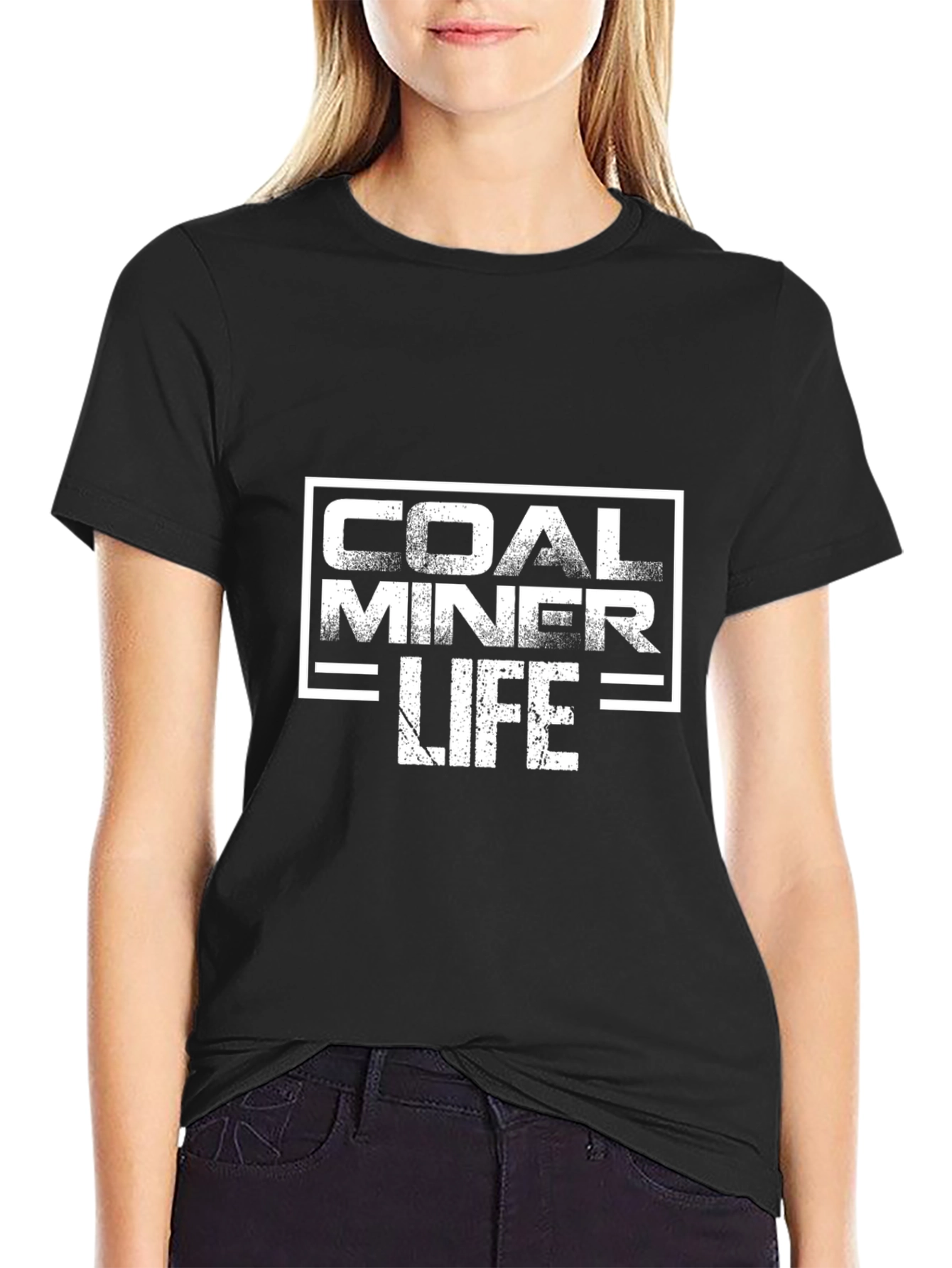 Coal Miner Life T-Shirt - Black Graphic Tee