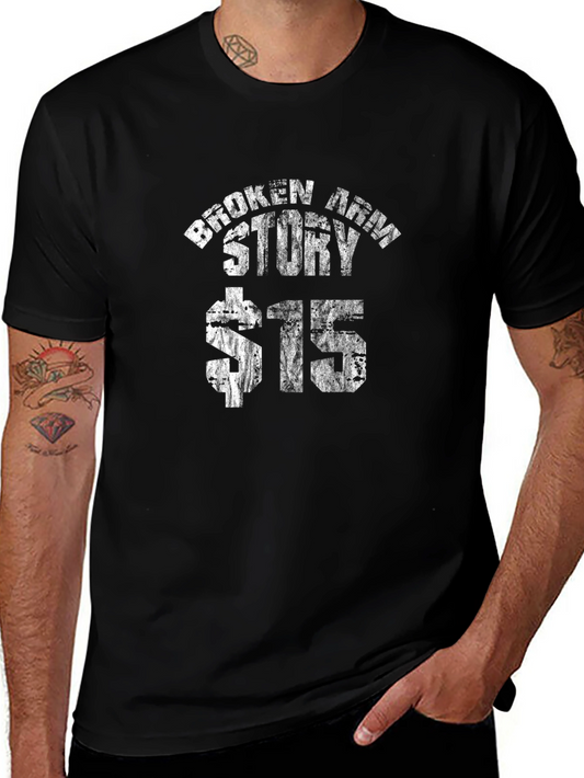 Broken Arm Story Shirt - $15