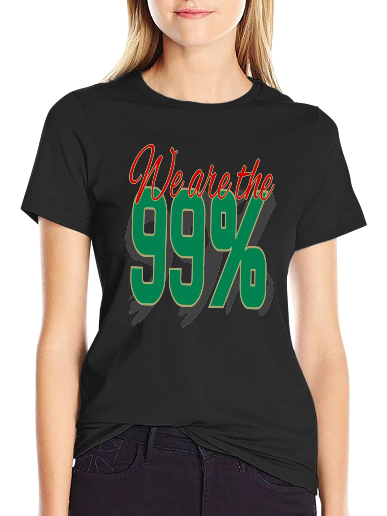 We are the 99% T-Shirt Black