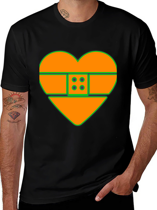 Heart Bandage T-Shirt - Unique Graphic Tee