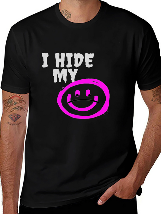 I Hide My Sadness Graphic T-Shirt