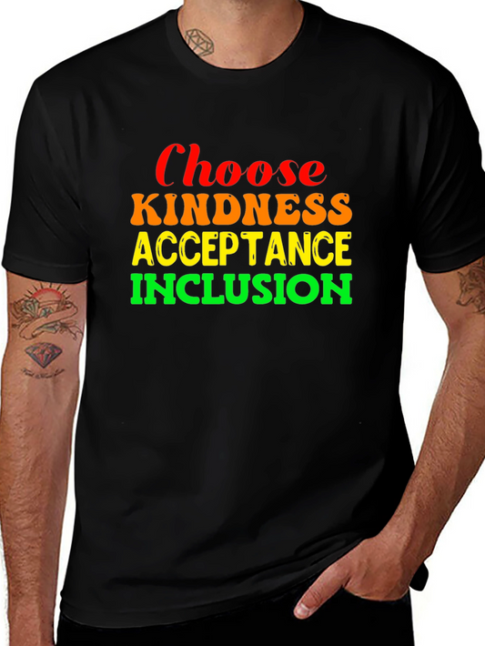 Choose Kindness Acceptance Inclusion T-Shirt