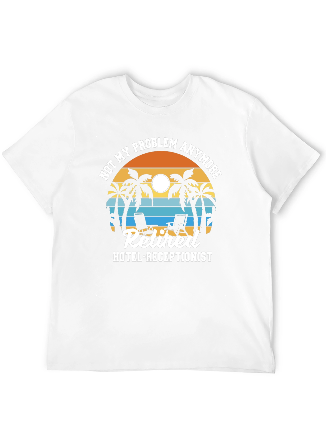 Retired Hotel Receptionist Graphic T-Shirt