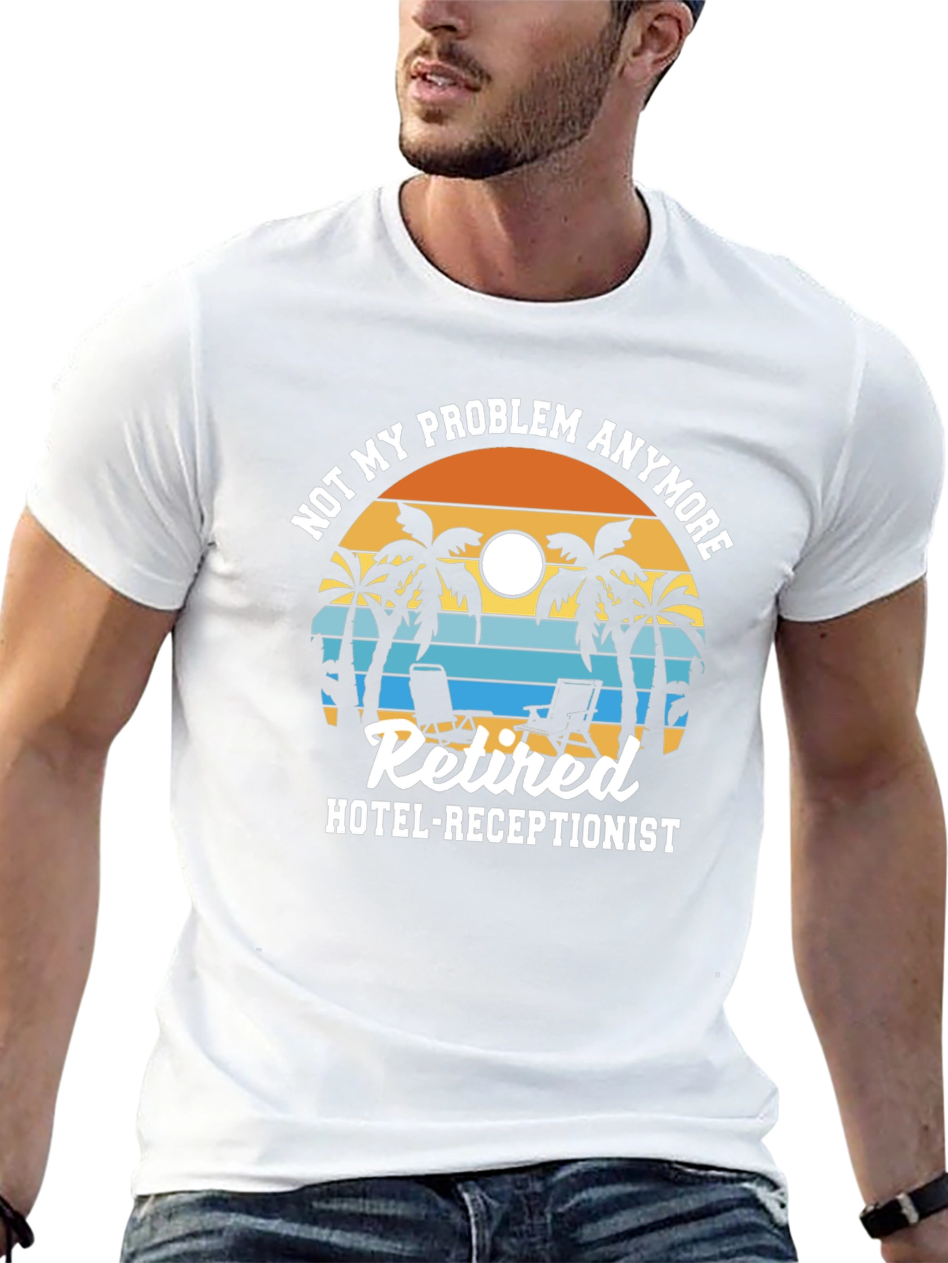 Retired Hotel Receptionist Graphic T-Shirt