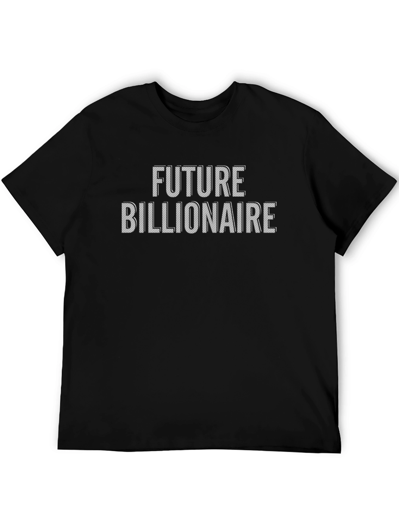 Future Billionaire Black T-Shirt