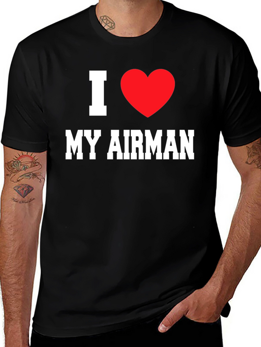 I Heart My Airman T-Shirt