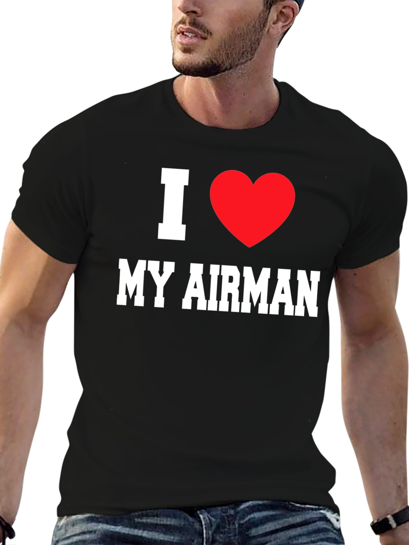 I Heart My Airman T-Shirt